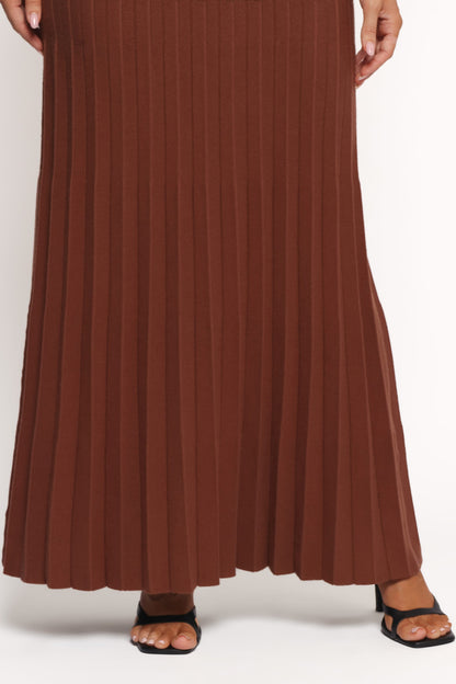 Freeman Maxi Dress - Brown