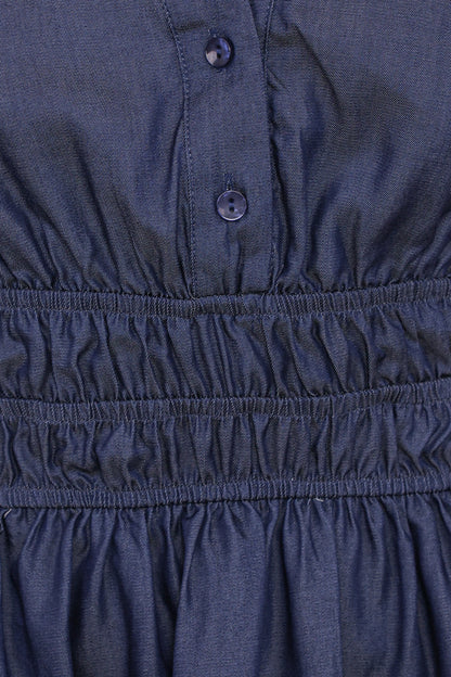 Morwenna Mini Dress - Chambray