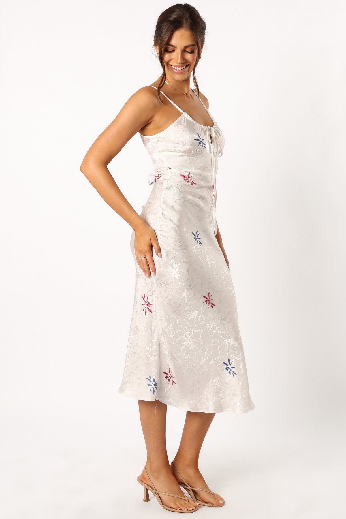 Rosa Midi Dress - White