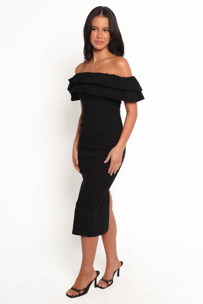 Sammi Midi Dress - Black