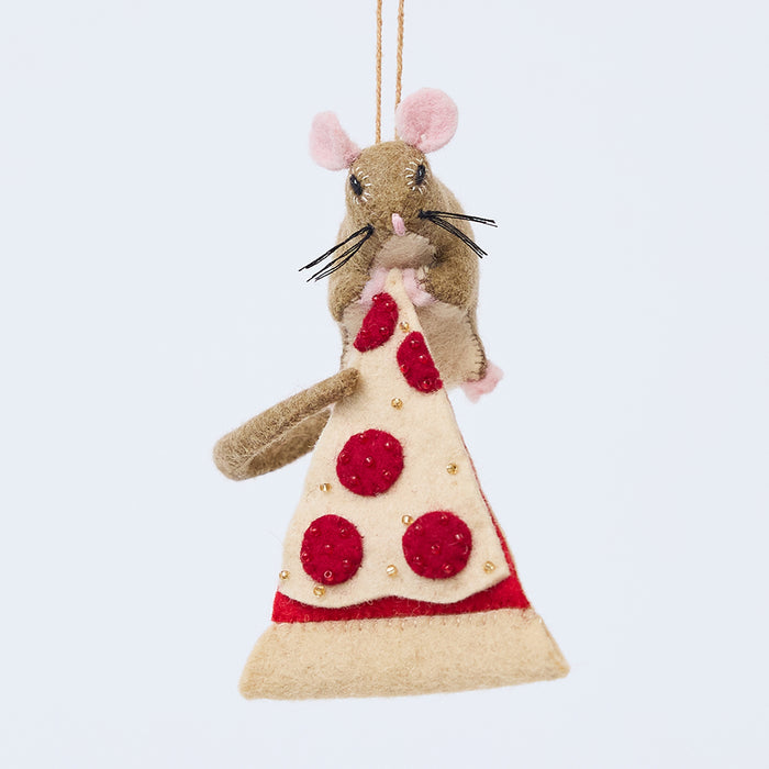 Pizza Rat Ornament