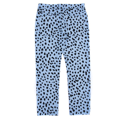 PLEASURES DALMATIAN JEANS - LIGHT BLUE