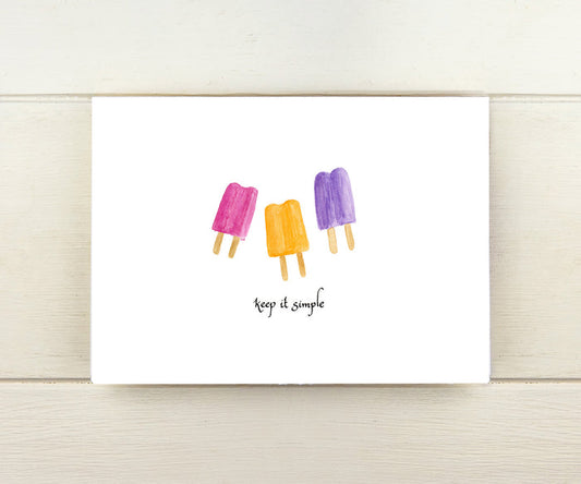 Popsicle Recovery Card