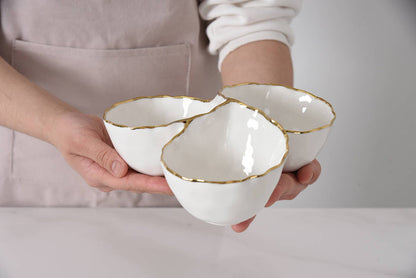 Porcelain 3 Section Server