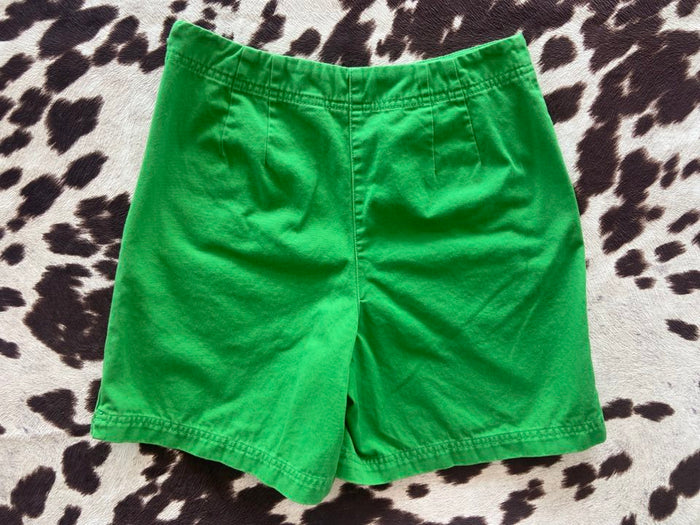 Pre-Loved Izod Denim Shorts - Green Size 2 - Deer Creek Mercantile