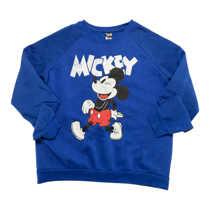 Pre-Loved Mickey Mouse Blue Sweatshirt *Size Large - Deer Creek Mercantile