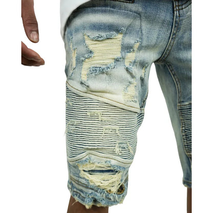 Indigo Preme Amherst Biker Shorts - PR-WB-083, a must-have activewear staple for women, offering a comfortable and flexible fit, crafted with premium materials for durability and style