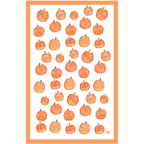 Pumpkin Patch Double Sided Tea Towel