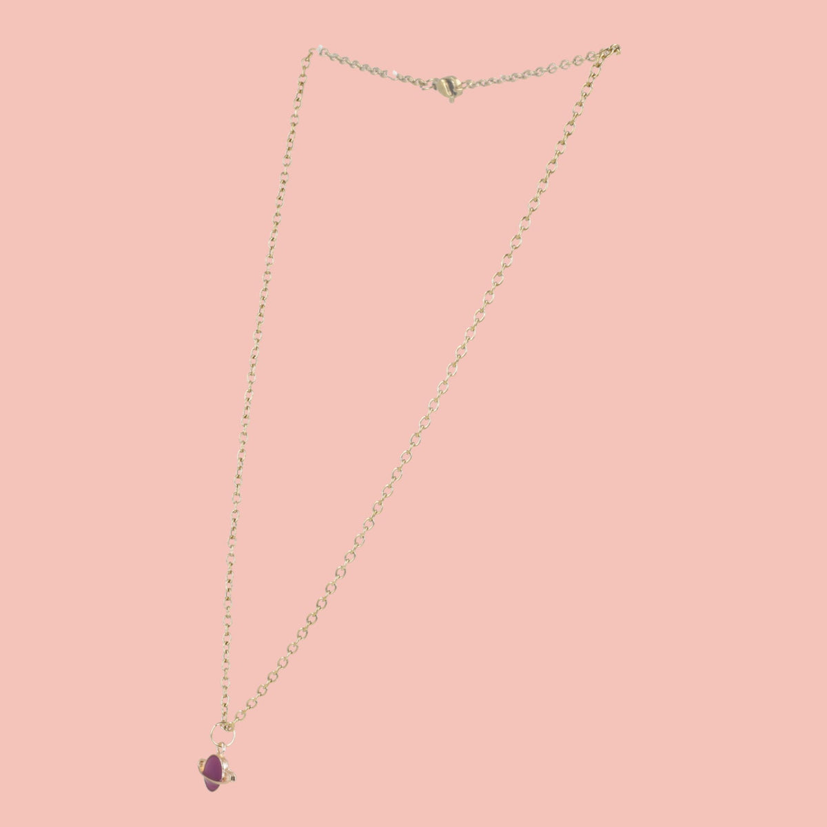Purple Planet Necklace