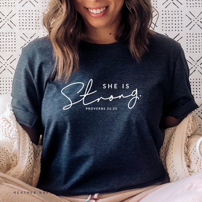 XS / Heather Navy