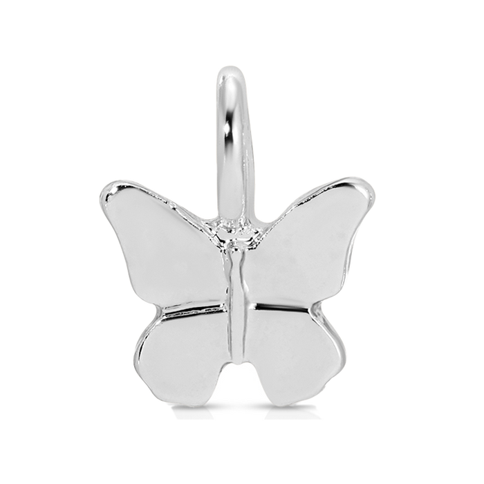 Silver Butterfly Charm
