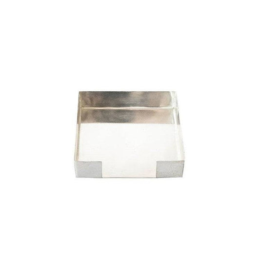 Silver Plate Cocktail Napkin Holder - The Preppy Bunny