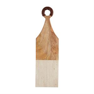 Small Leather Handle Long Board