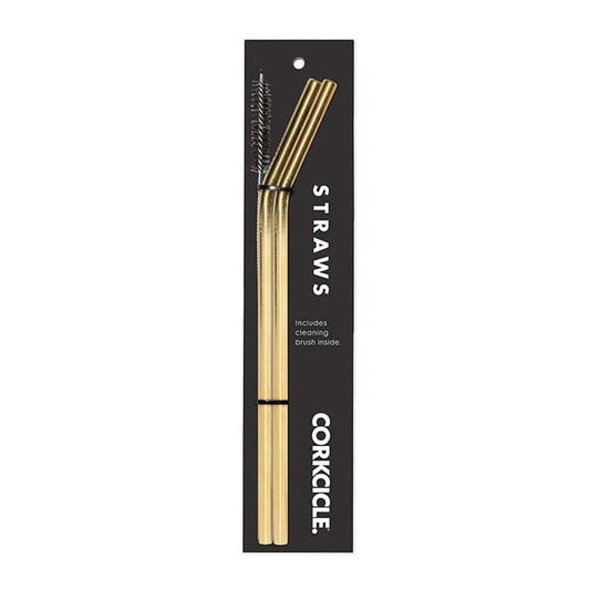 Straw Set - Original - Gold - The Preppy Bunny