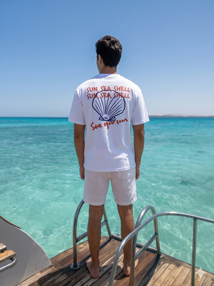 Sun Sea Chill -  Oversize unisex T-shirt