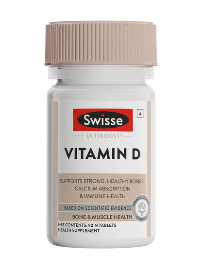 Swisse Vitamin D3 10mcg 90 Tablets