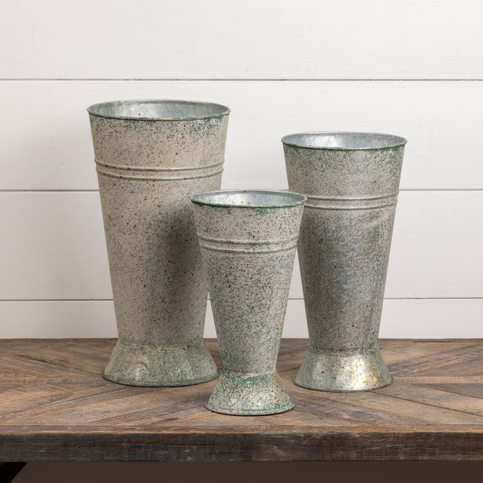 Tall Galvanized Bucket