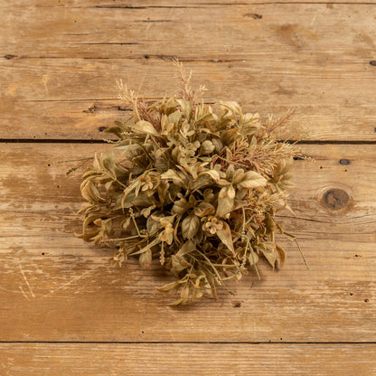 Tan Evergreen Spindle Half Orb