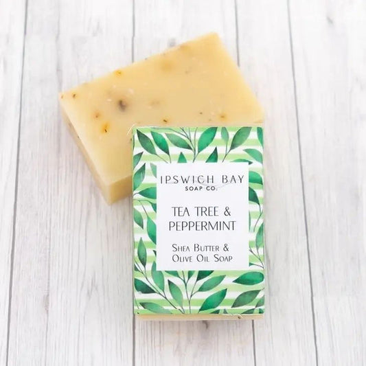 Tea Tree & Peppermint Bar Soap - Potpourri Gift Shop
