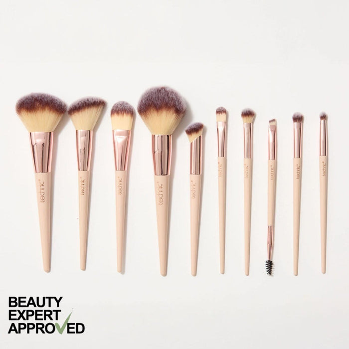 Technic 10 Piece Brush Set Exclusive Bundle