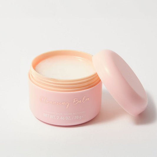 Technic Cleansing Balm open jar showing creamy white balm texture