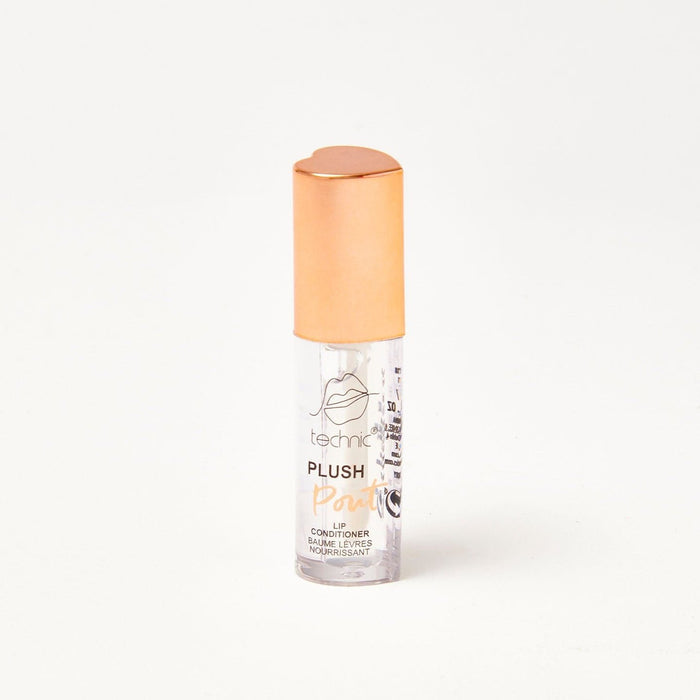 A plush pout lip conditioner on a white background.