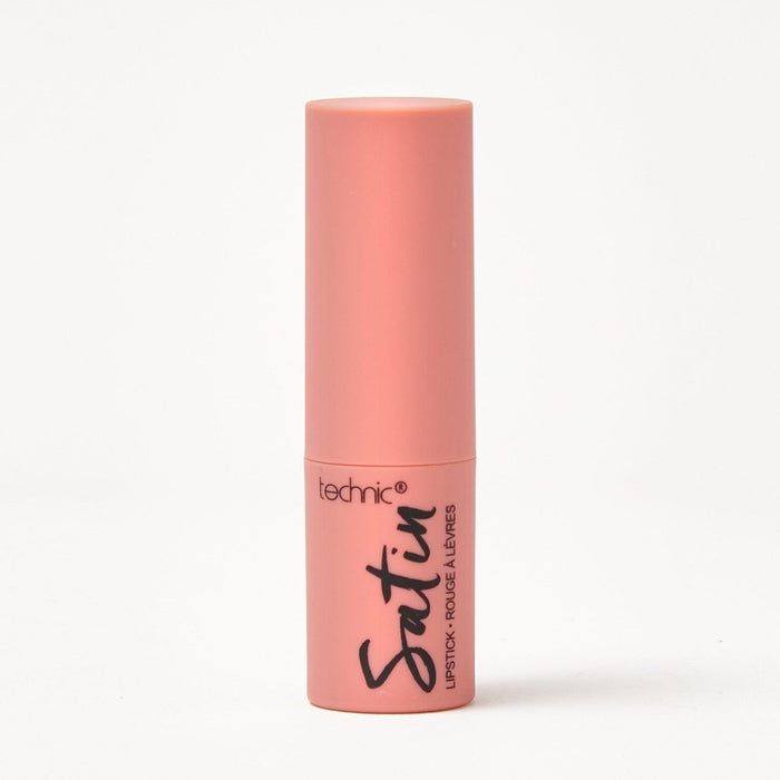A satin lipstick in the shade Chemise on a white background.