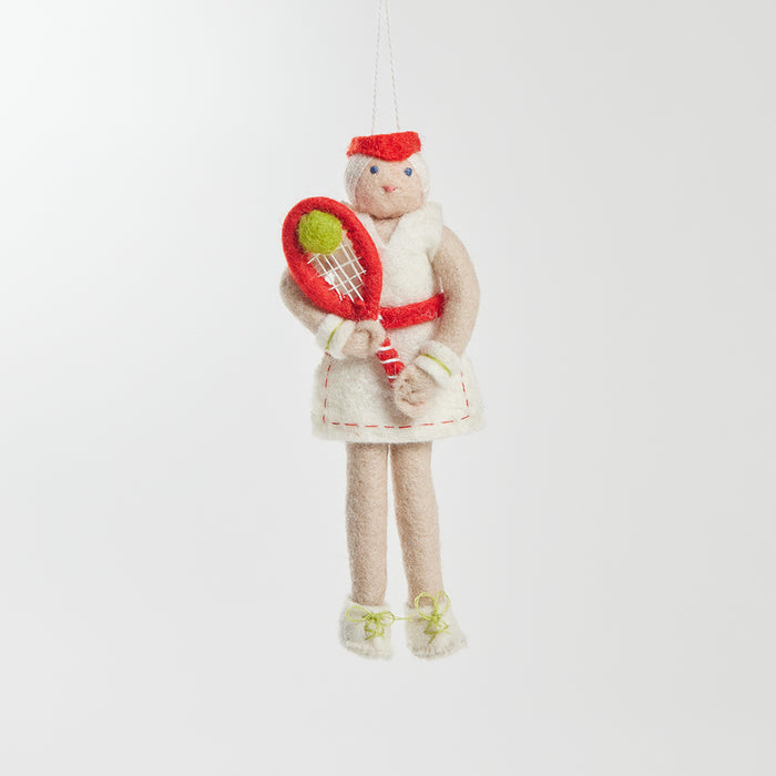 Tennis Legend Ornament - Light