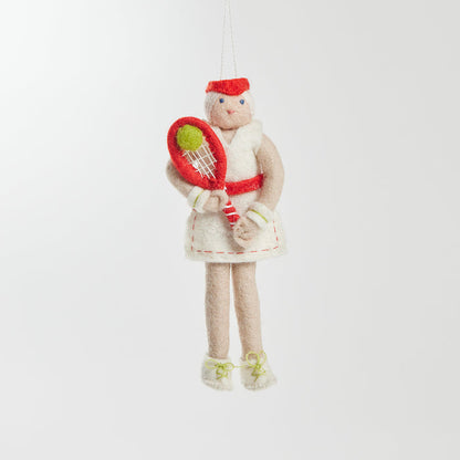 Tennis Legend Ornament - Light