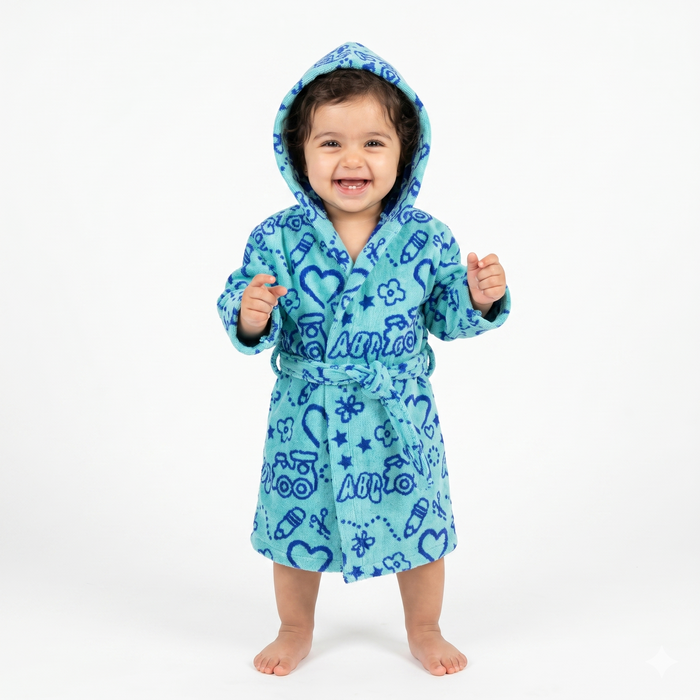 Train- Sea bathrobe