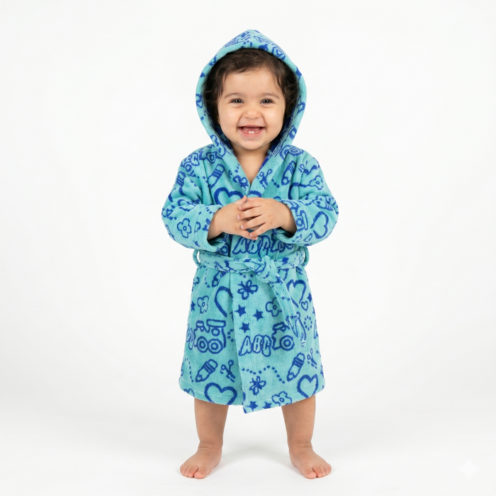 Train- Sea bathrobe