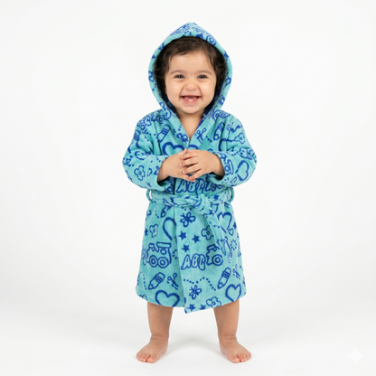 Train- Sea bathrobe