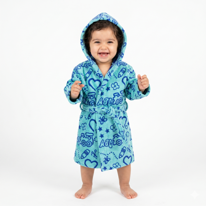 Train- Sea bathrobe