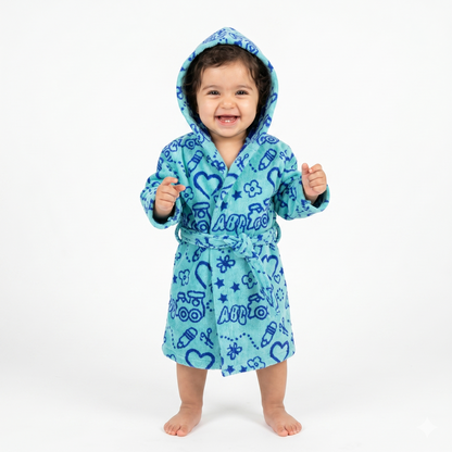 Train- Sea bathrobe