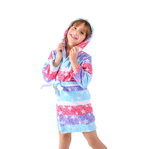 Unicorn- Sea bathrobe