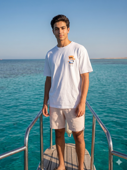 Weekend bear-  Oversize unisex T-shirt