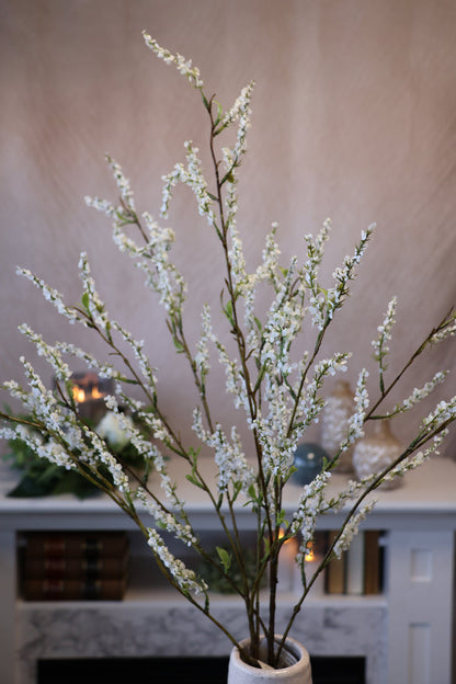 White Spirea Spray