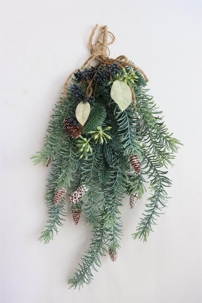 White Sugar Spruce Hanging Teardrop