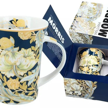 William Morris Art Porcelain Mug in a Gift Box - Potpourri Gift Shop