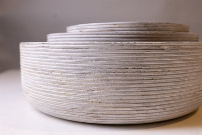 Wooden Round Bowls -3 Sizes